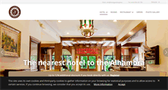 Desktop Screenshot of hotelguadalupe.es